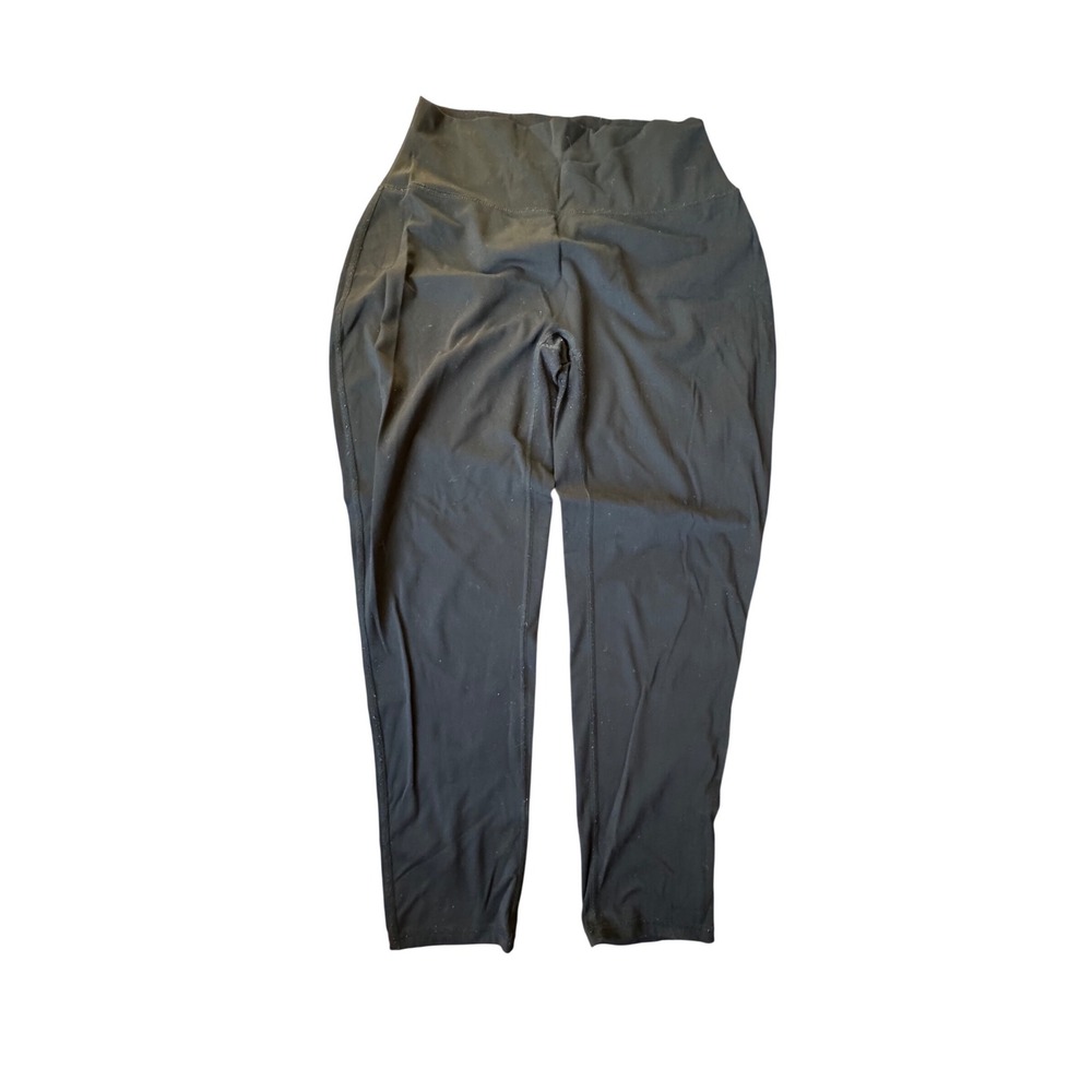 Arizona Jean Co Black Leggings High Waist Stretch Athletic Athleisure Size‎ L